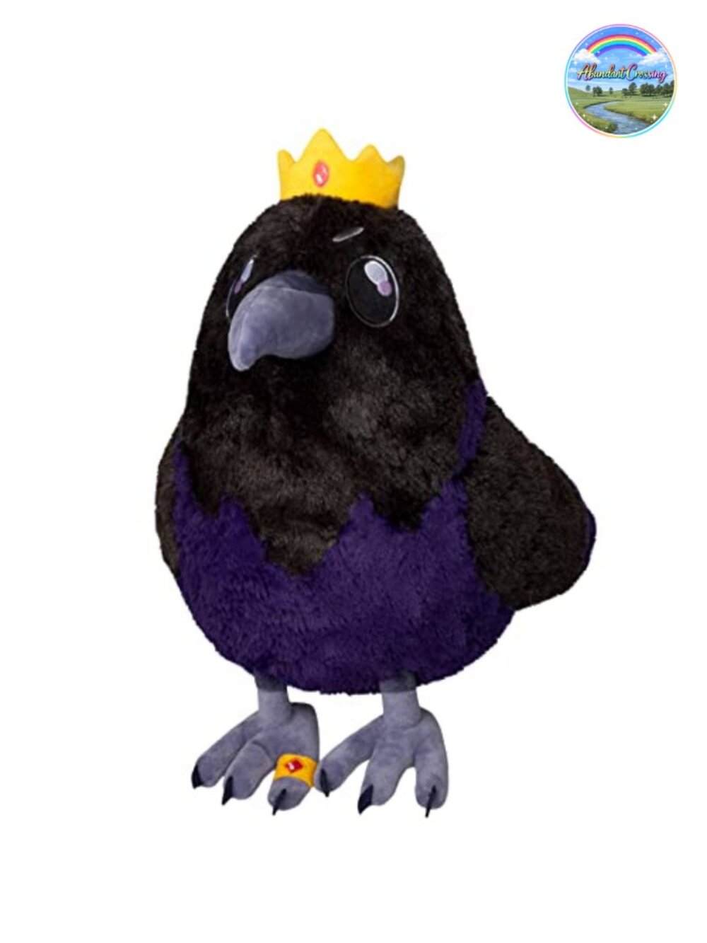Mini King Raven Plush Mysterious Doctor Plague 10in Stuffed Animal